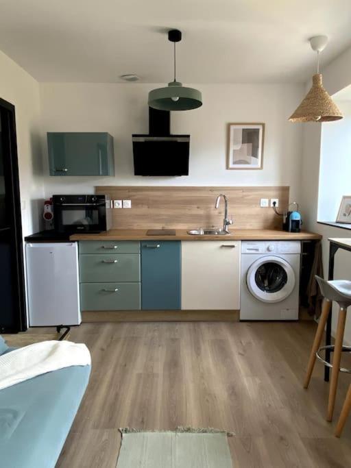 Entre Ville Et Campagne Appartement Cosy Avec Parking Et Terrasse Wood Coutiches Eksteriør billede